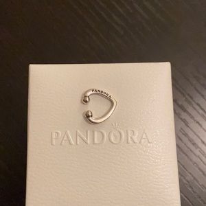 sterling silver pandora ear cuff